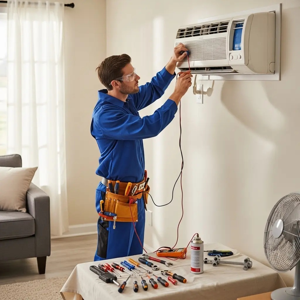 Torbalı Vaillant Vaillant klima gaz dolumu ve bakım – Enerji verimliliği artırıldı. - Teknik servis örneği